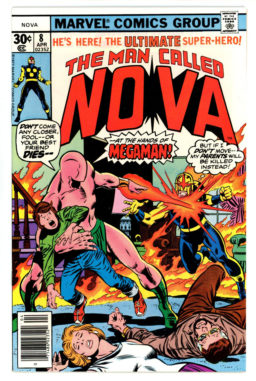 Nova Vol 1 8  NM- (9.2)  (1977)   