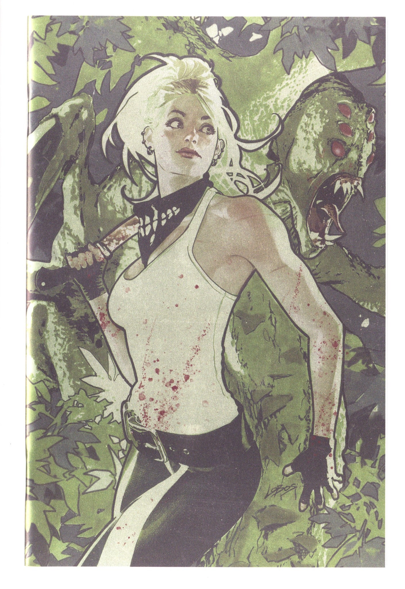 Something Is Killing the Children 35 High Grade (2023) Villalobos Foil Virgin Exclusive Variant 
