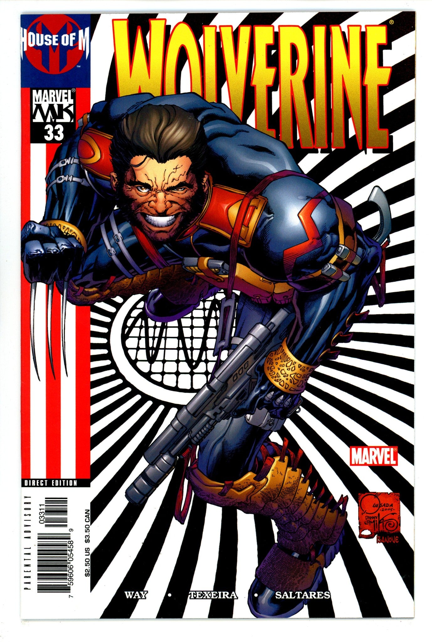 Wolverine Vol 3 33 High Grade (2005) 