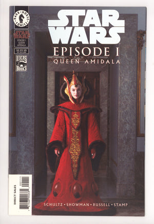 Star Wars: Episode I Queen Amidala [nn] NM- (9.2) (1999) Silver Foil Photo Variant 