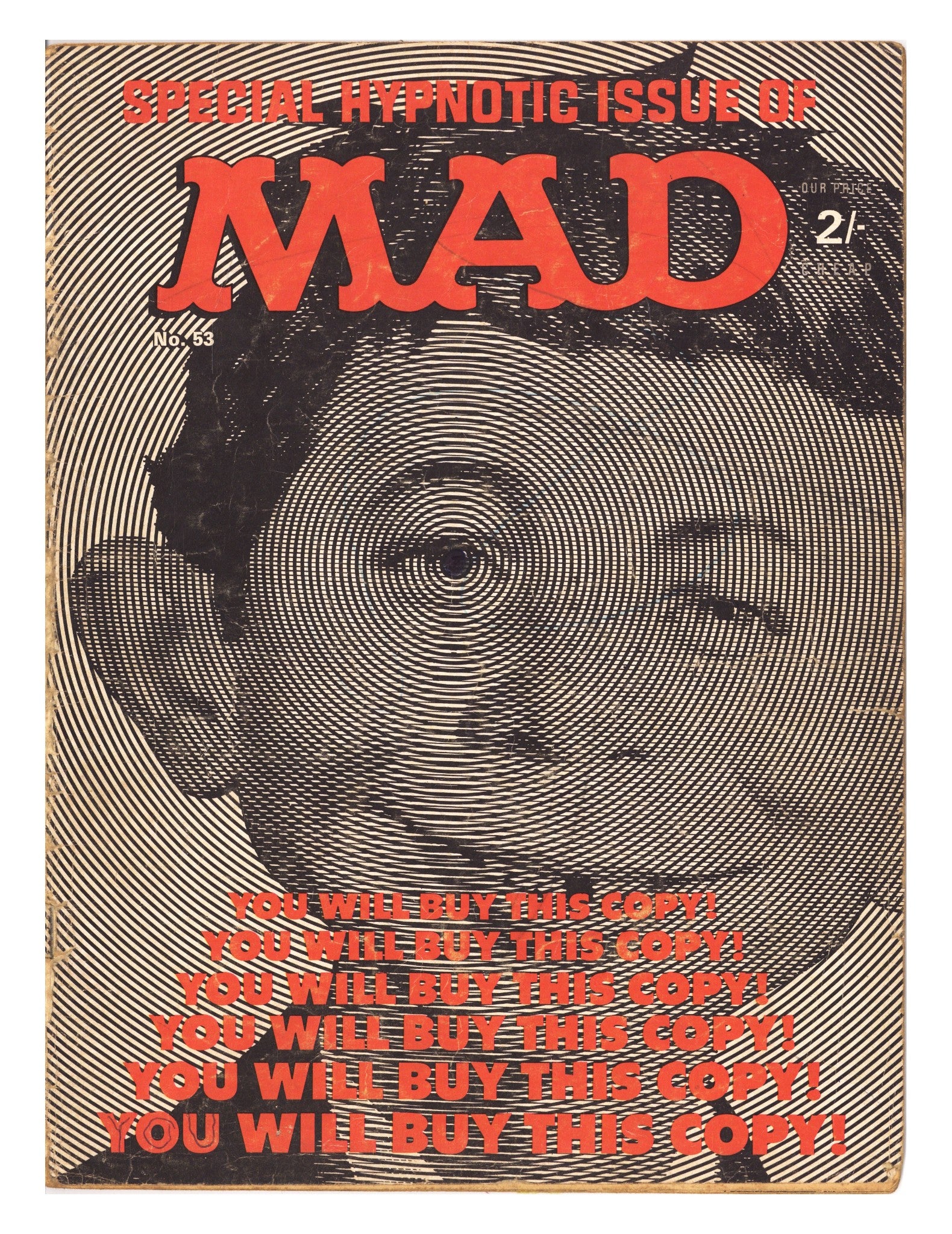 Mad 53 Very Low Grade UK Edition (1965) 