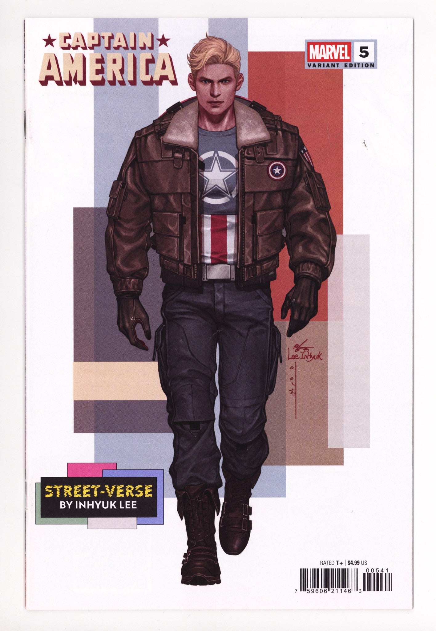 Captain America Vol 12 5 Lee Variant (2025)
