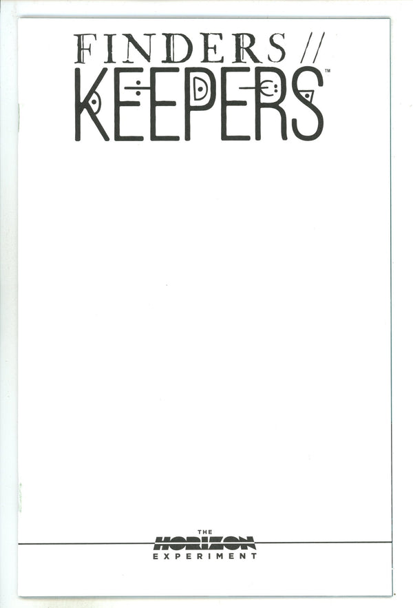 Finders Keepers 1 Blank Variant (2025)
