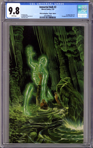 Immortal Hulk   2 CGC 9.8 (NM/M)   (2019) Virgin   5th Print