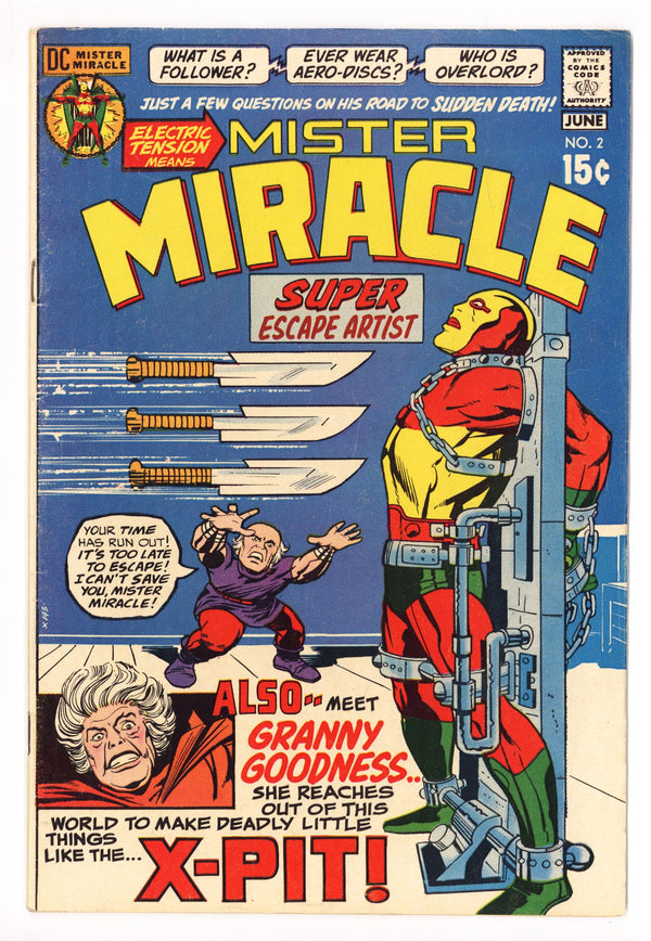 Mister Miracle Vol 1 2 VG (4.0) (1971)