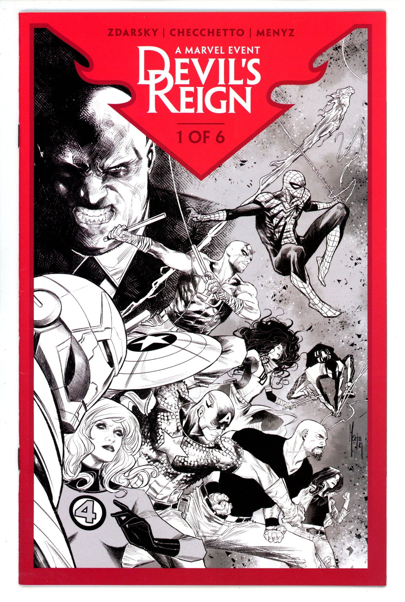 Devil's Reign 1 High Grade (2022) 2nd Print 