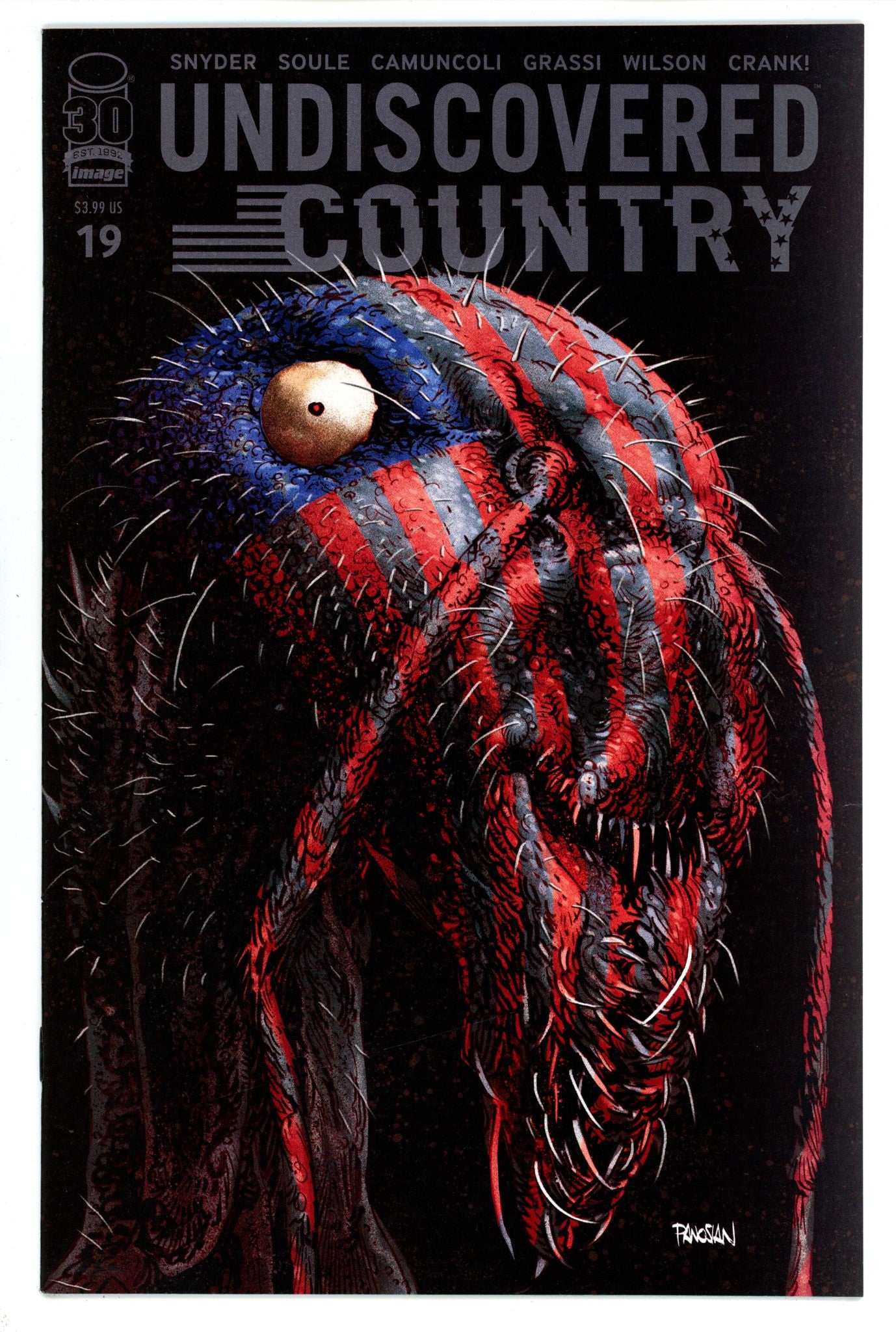 Undiscovered Country 19 High Grade (2022) Panosian Variant 