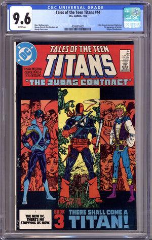 Tales of the Teen Titans 44 CGC 9.6 (NM+) (1984)