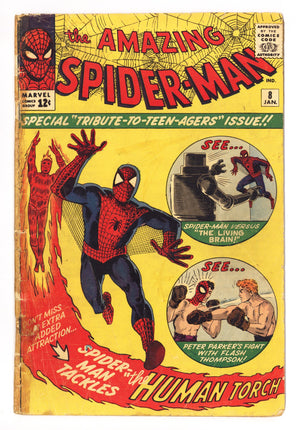 The Amazing Spider-Man Vol 1 8 GD (2.0) (1964)