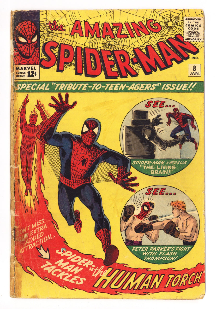 The Amazing Spider-Man Vol 1 8 GD (2.0) (1964) 