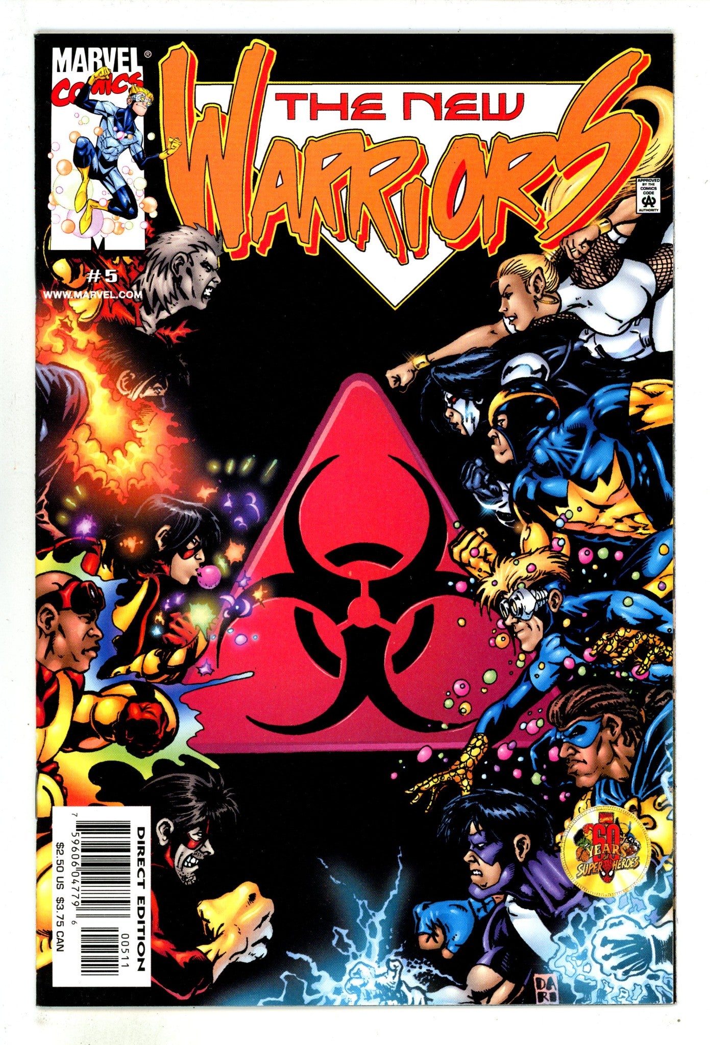 New Warriors Vol 2 5 High Grade (2000) 
