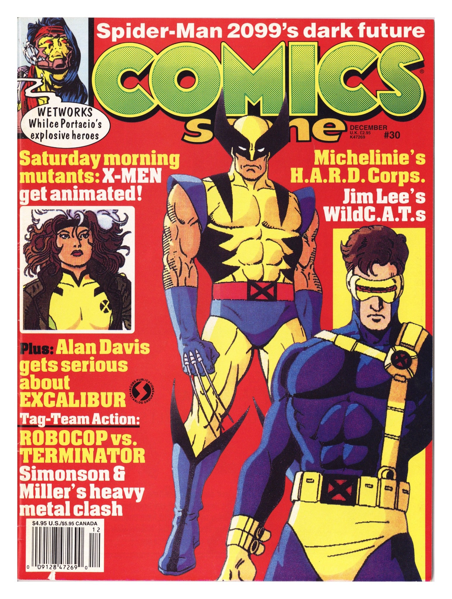 Comics Scene Vol 2 30 / 41 Mid Grade (1992) Newsstand 