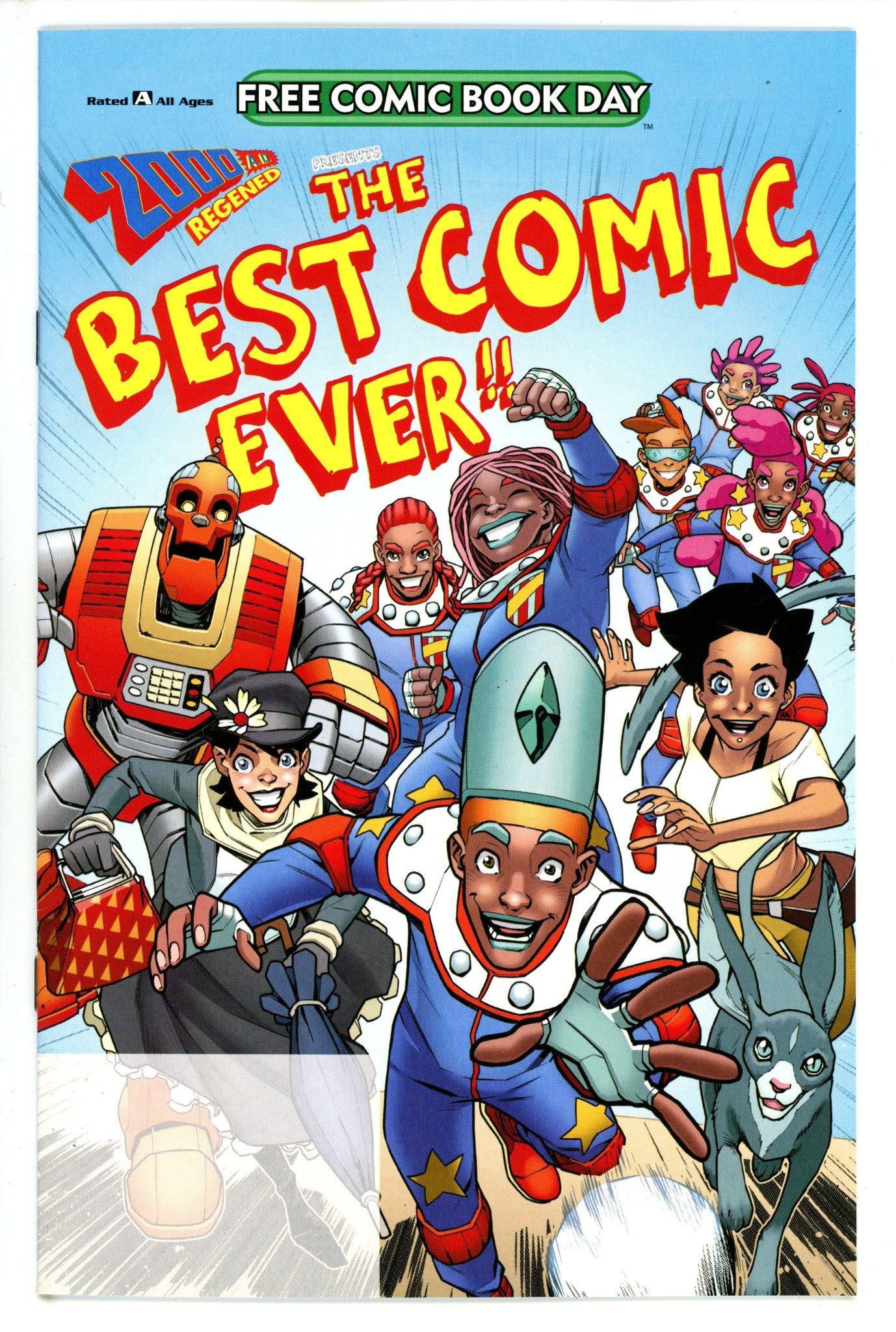 FCBD 2000 AD Presents The Best Comic Ever 1 Unstamped (2023)