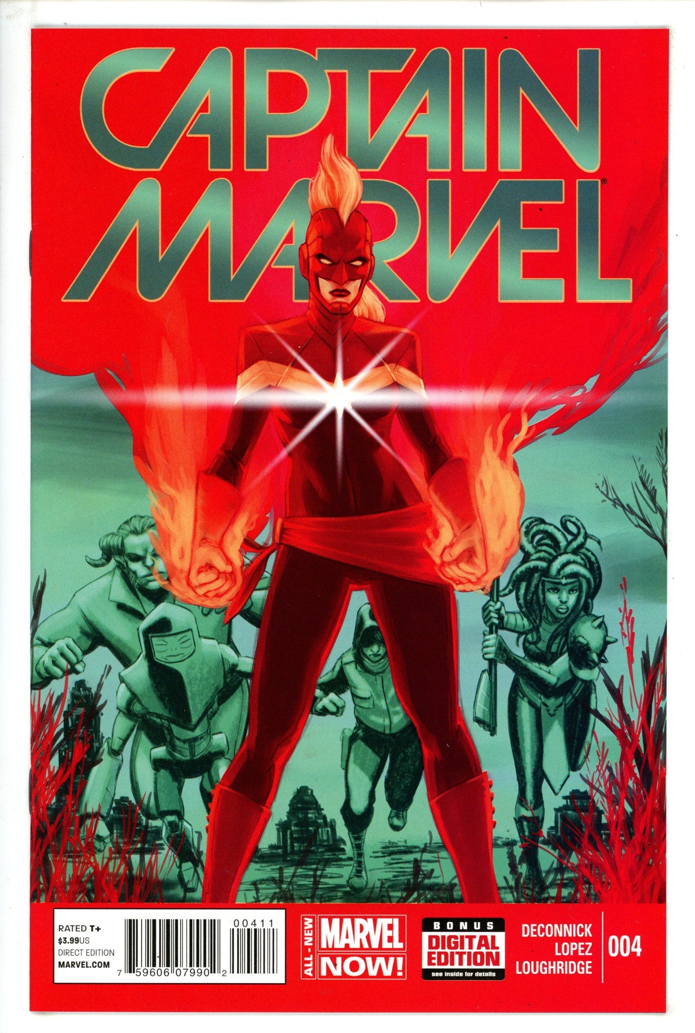 Captain Marvel Vol 9 4 High Grade (2014) 