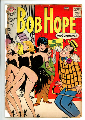 The Adventures of Bob Hope 62 Back Cover Missing, Paper Copy (1960) 