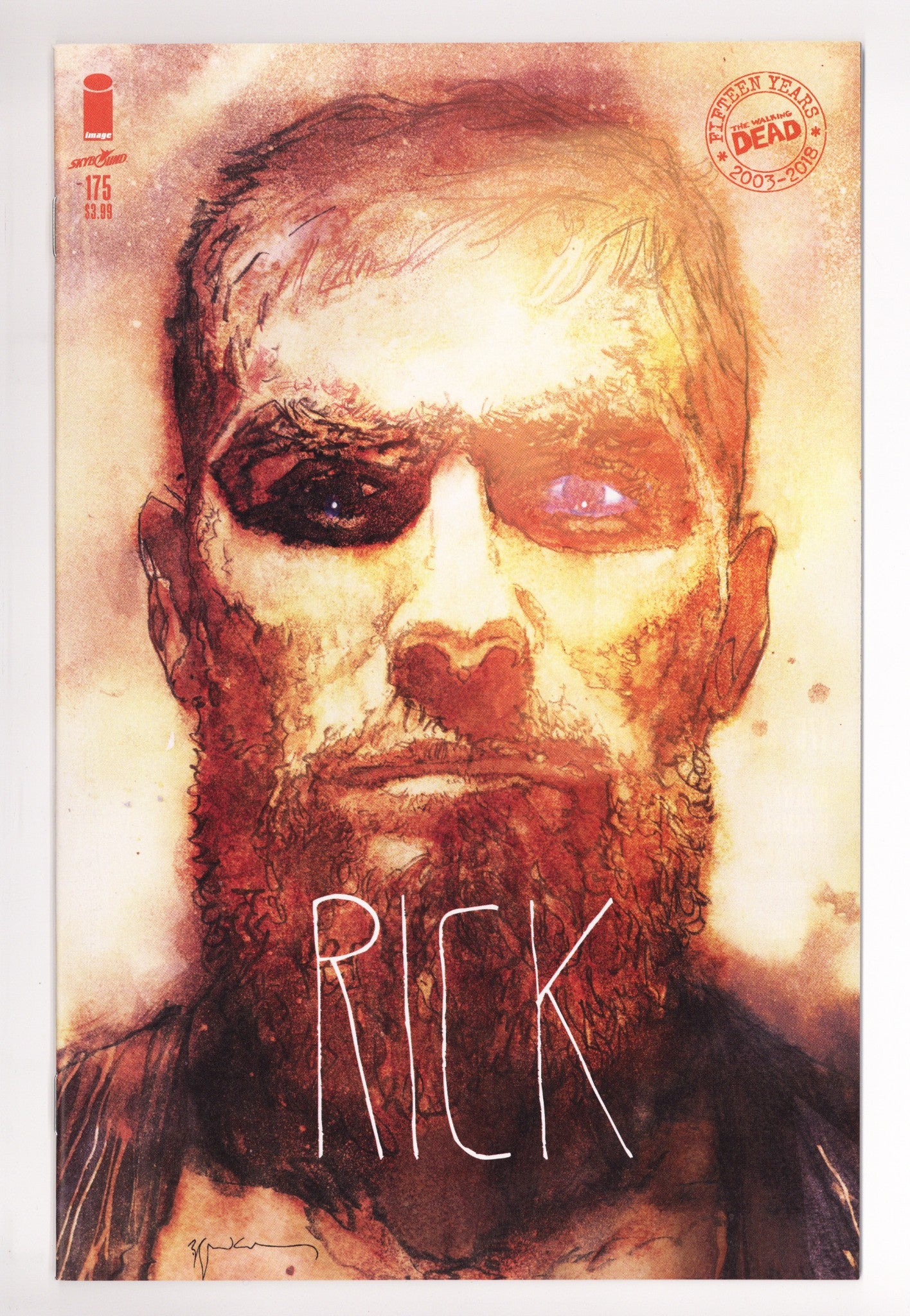 The Walking Dead 175 High Grade (2018) Sienkiewicz Variant 