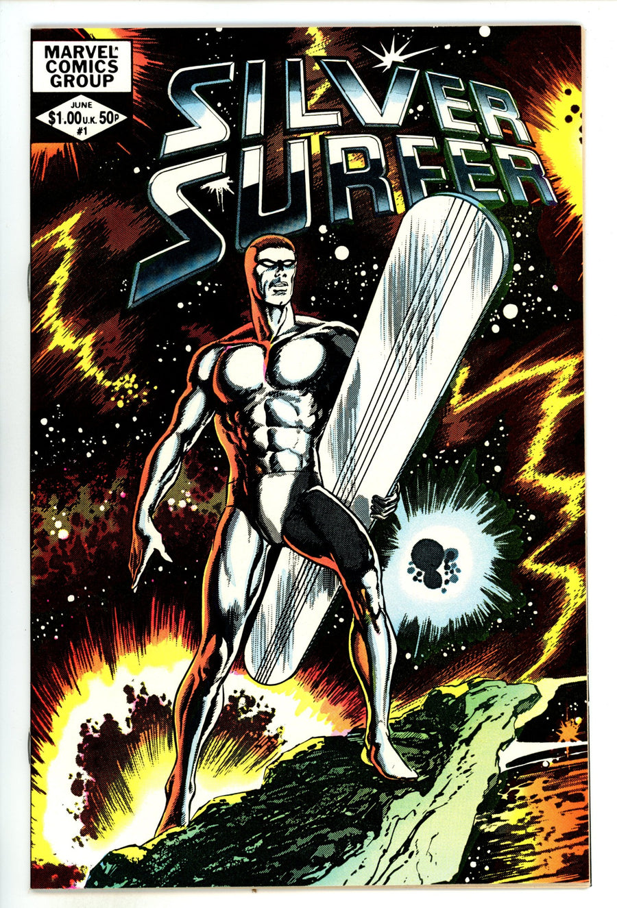 Silver Surfer Vol 2 1  VF/NM (9.0)  (1982)  