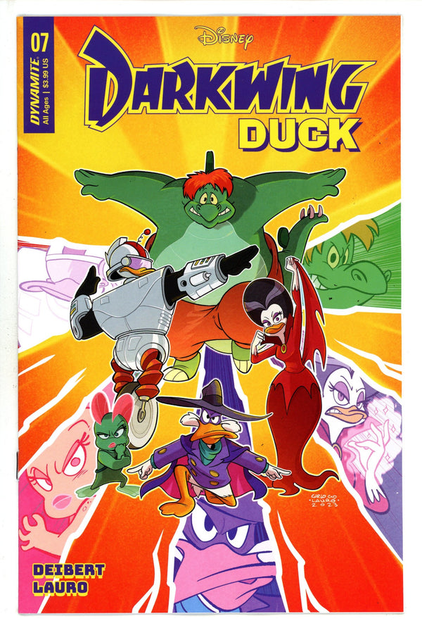 Darkwing Duck Vol 2 7 Lauro Incentive Variant (2023)