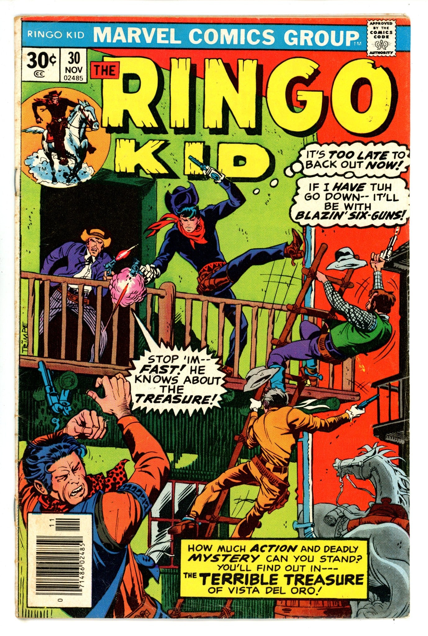 The Ringo Kid 30 VG+ (1976)