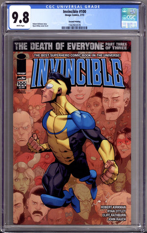 Invincible 100 CGC 9.8 (NM/M) (2013) 2nd Print