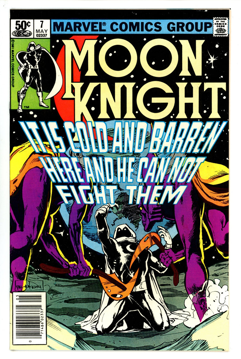 Moon Knight Vol 1 7 Newsstand NM- (1981)