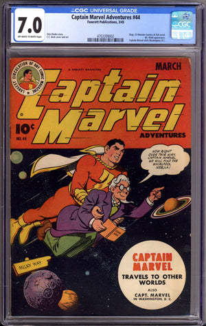 Captain Marvel Adventures 44 CGC 7.0 (FN/VF) (1945)