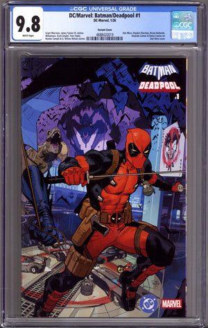 DC/Marvel: Batman/Deadpool 1 CGC 9.8 (NM/M) (2026) Mora Variant