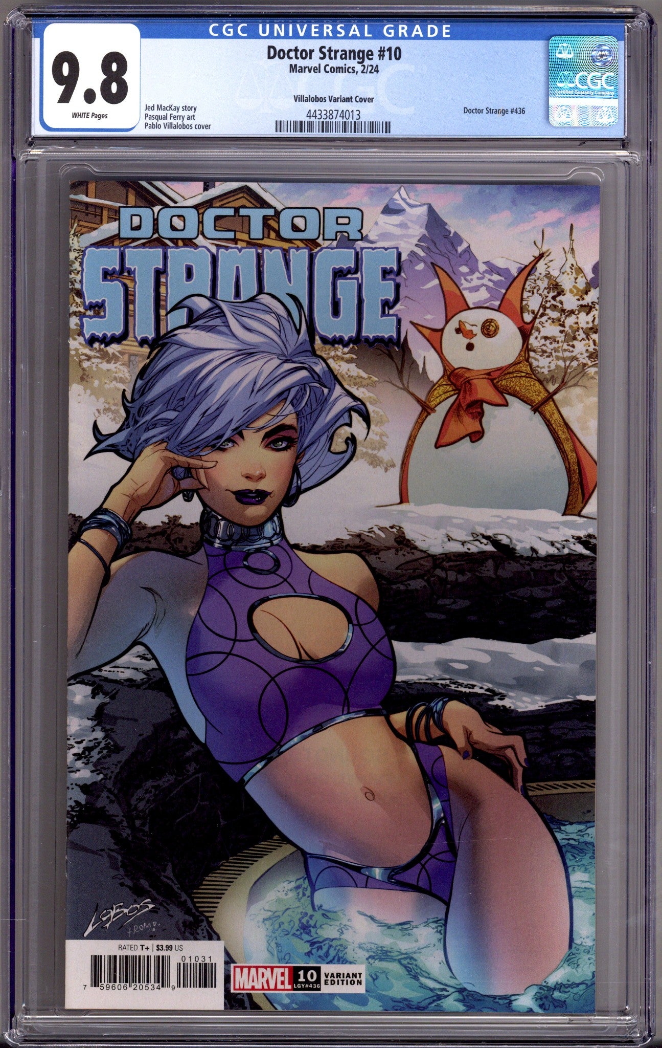 Doctor Strange Vol 6 10 (436) CGC 9.8 (NM/M) (2024) Villalobos Variant 