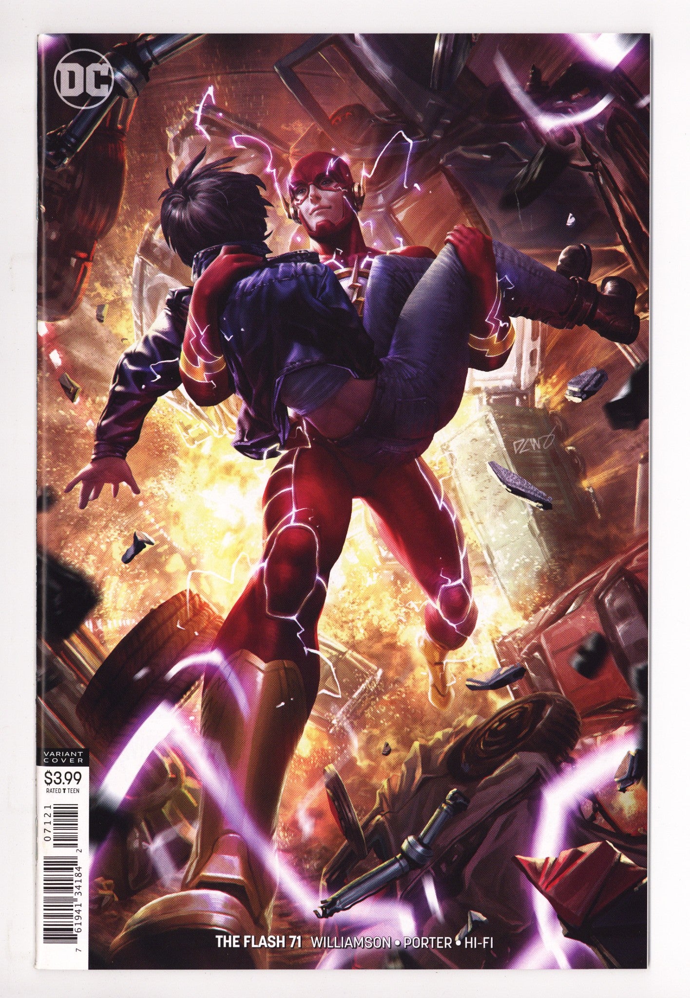 The Flash Vol 5 71 High Grade (2019) Chew Variant 