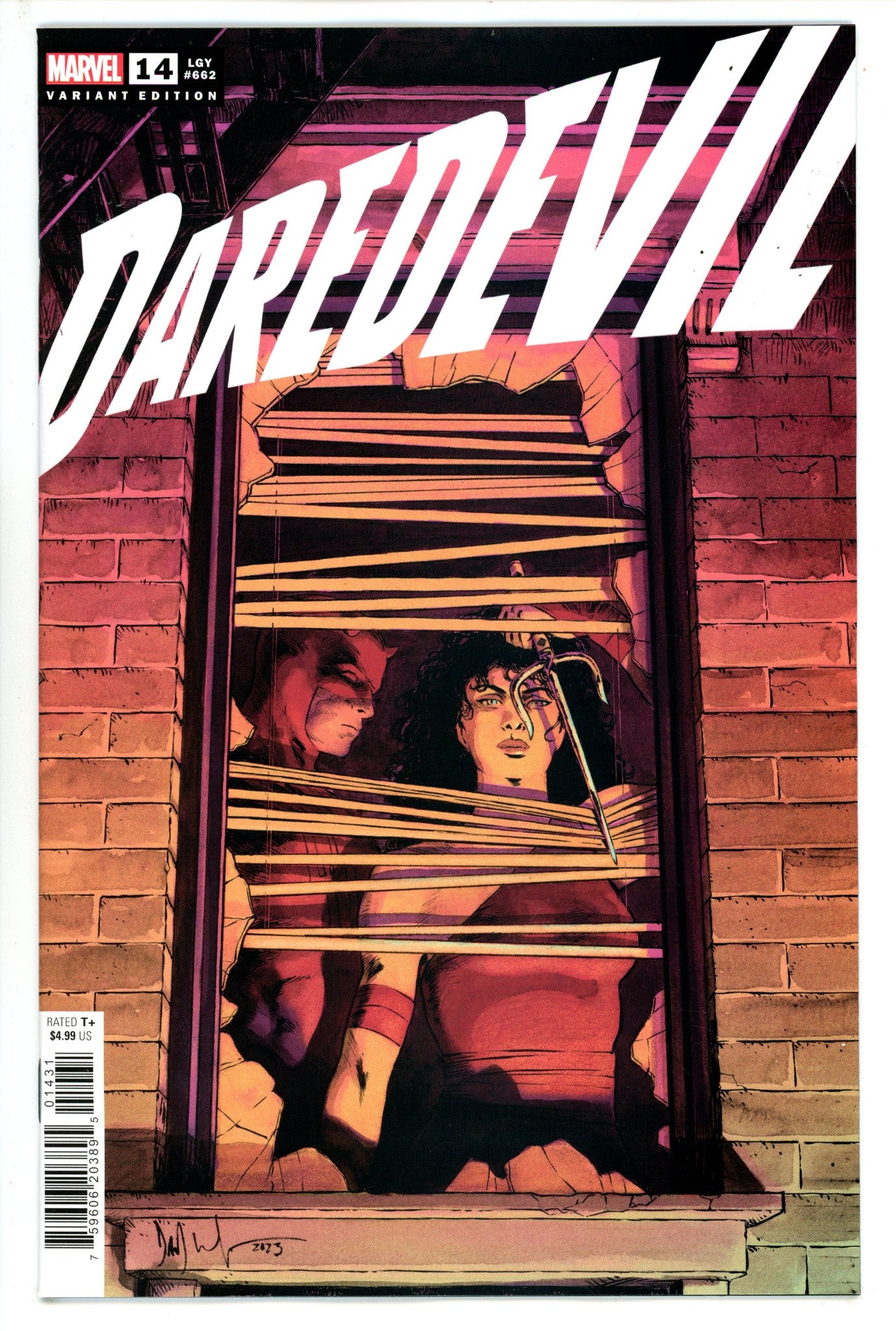 Daredevil Vol 7 14 Wachter Variant (2023)