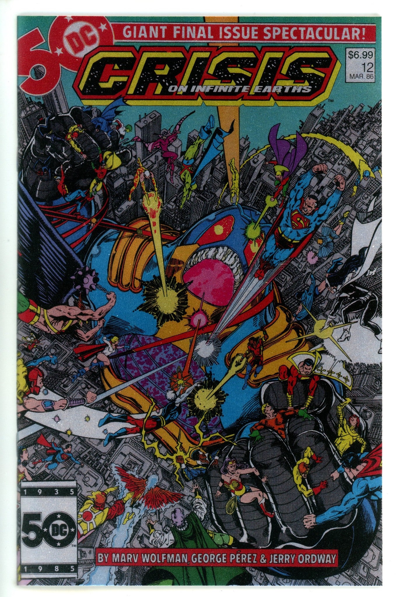 Crisis On Infinite Earths 12 Pérez Variant Foil Variant (2025)