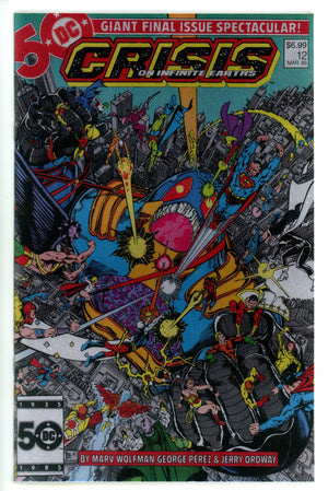 Crisis On Infinite Earths 12 P√©rez Variant Foil Variant (2025)