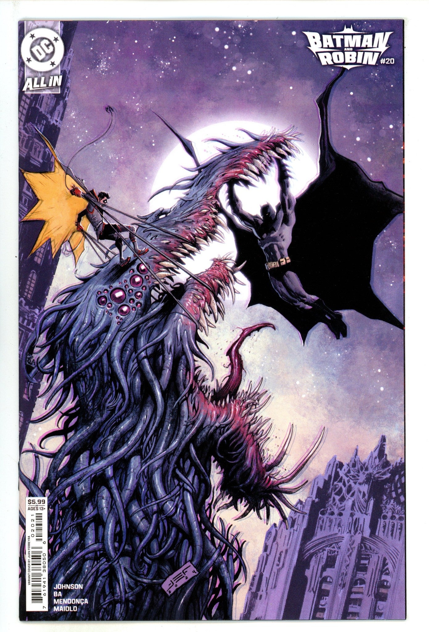 Batman And Robin Vol 3 20 Ferreyra Variant (2025)
