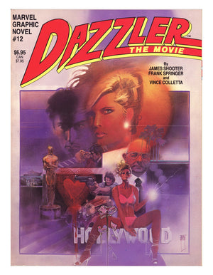 Marvel Graphic Novel 12 VF- (7.5) Dazzler: The Movie (1984) 