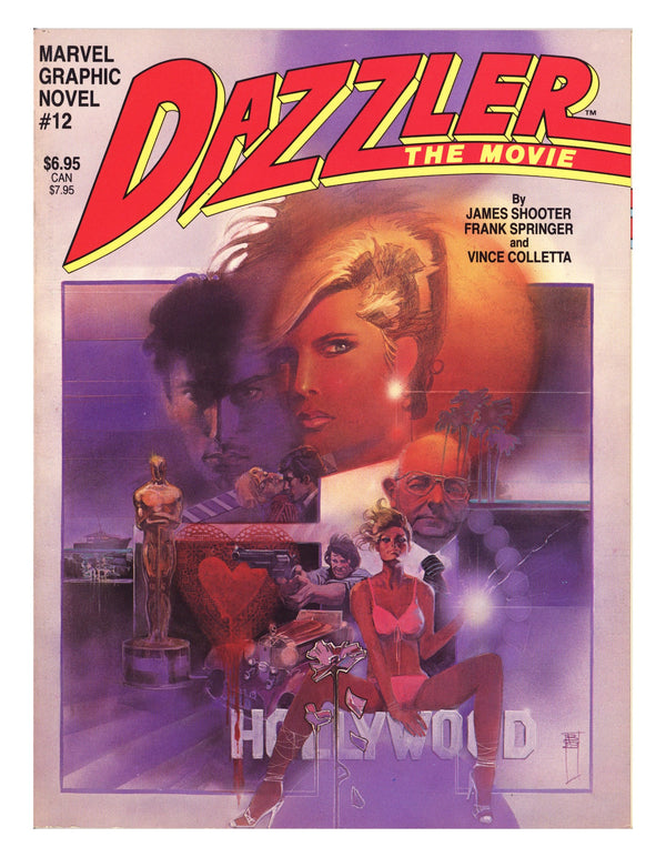 Marvel Graphic Novel 12 VF- (7.5) Dazzler: The Movie (1984)