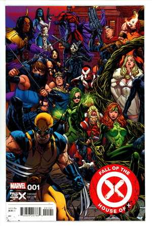 Fall Of The House Of X 1 Brooks Connecting Variant (2024) - Corrected