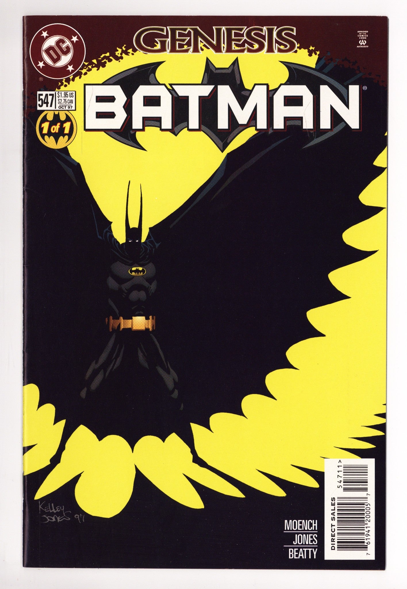 Batman Vol 1 547 Mid Grade (1997) 