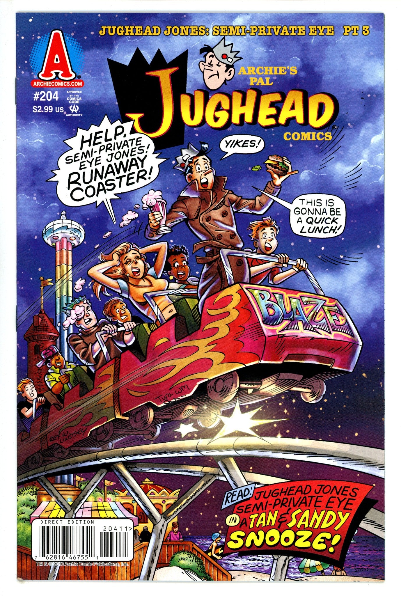 Archie's Pal Jughead Comics 204 High Grade (2011) 