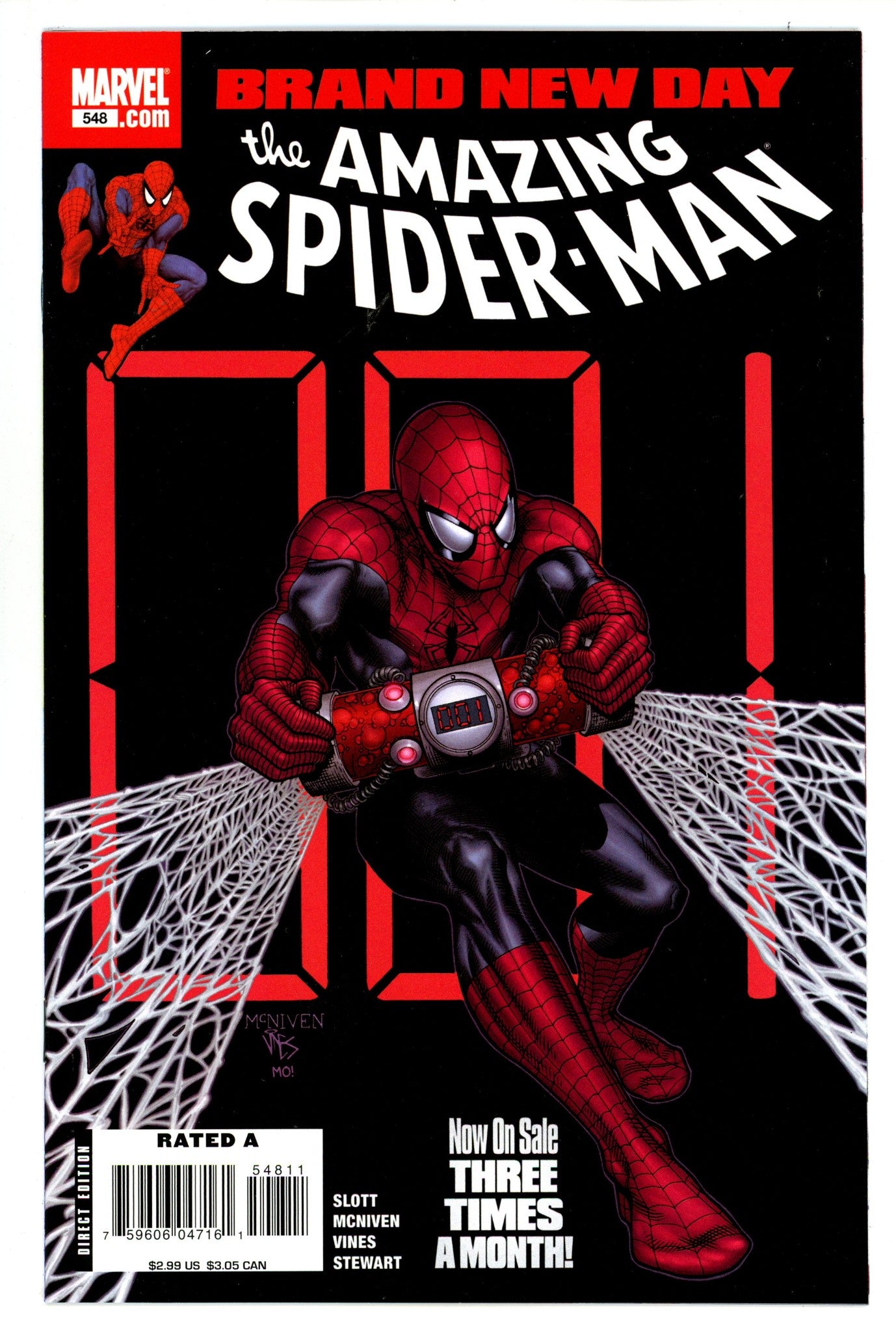 The Amazing Spider-Man Vol 2 548 VF (8.0) (2008) 