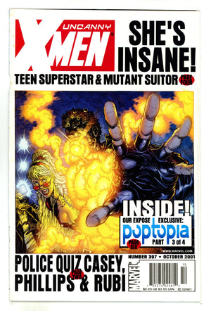 The Uncanny X-Men Vol 1 397 Very Low Grade (2001) Newsstand