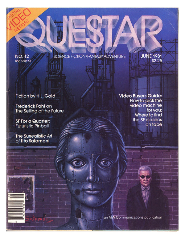Questar Science Fiction/Fantasy Adventure 12 Very Low Grade (1981)