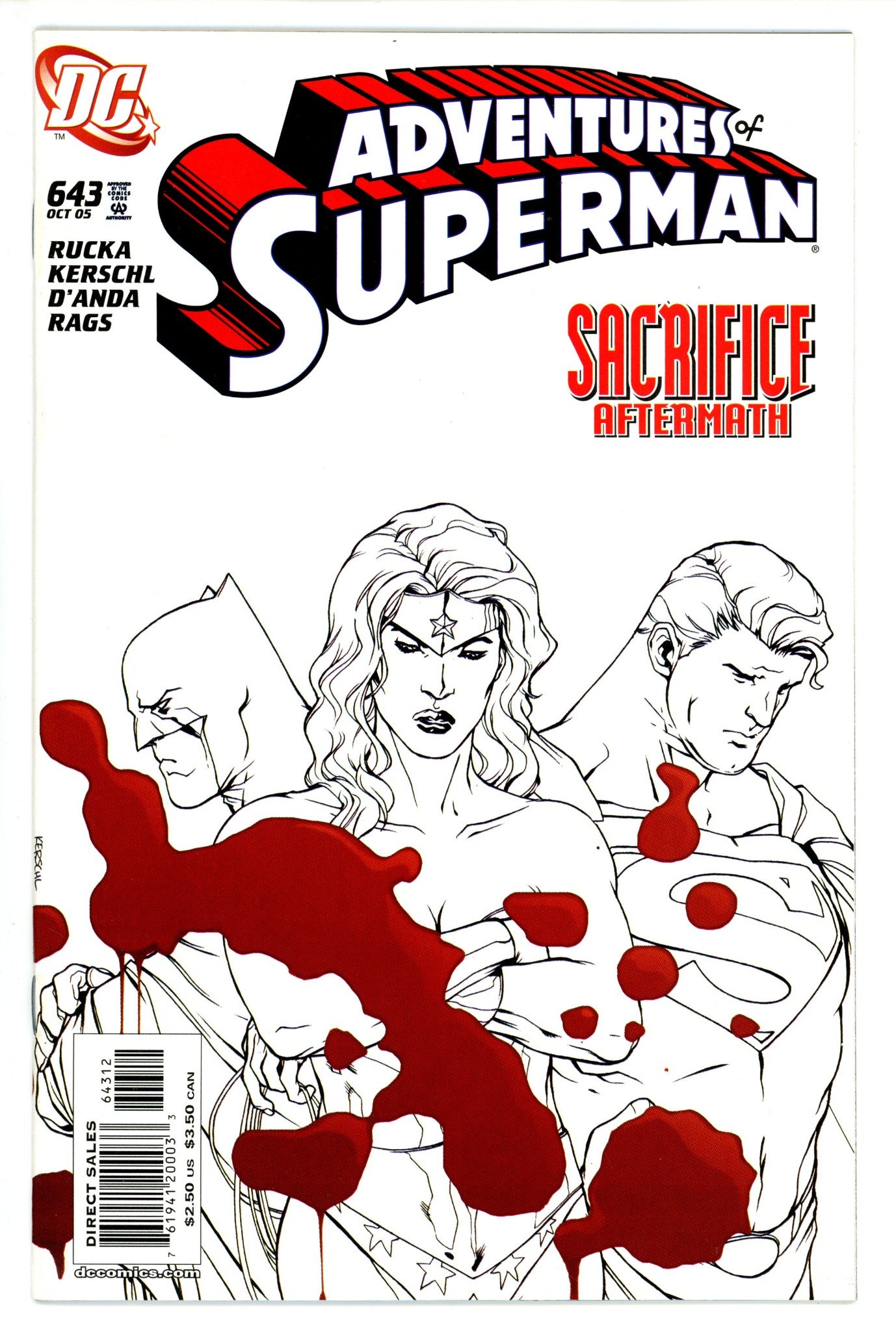 Adventures of Superman 643 2Nd Print (2005)
