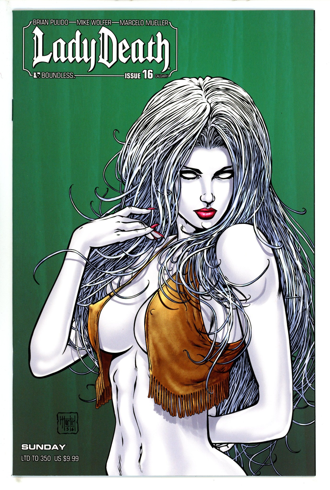 Lady Death Vol 3 16 Martin Variant (2012)