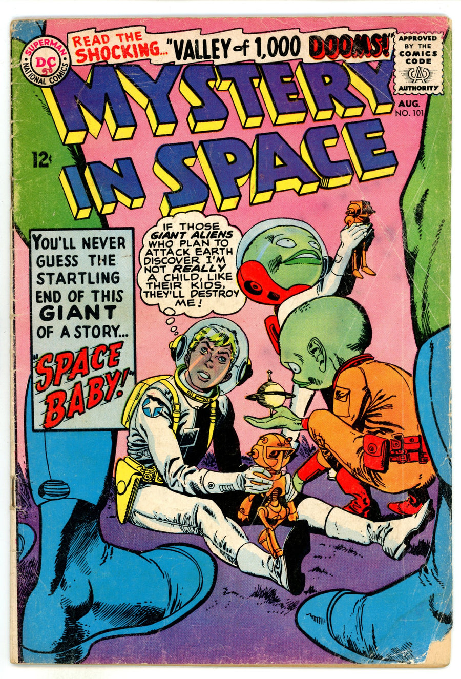 Mystery in Space Vol 1 101 GD (2.0) (1965) 