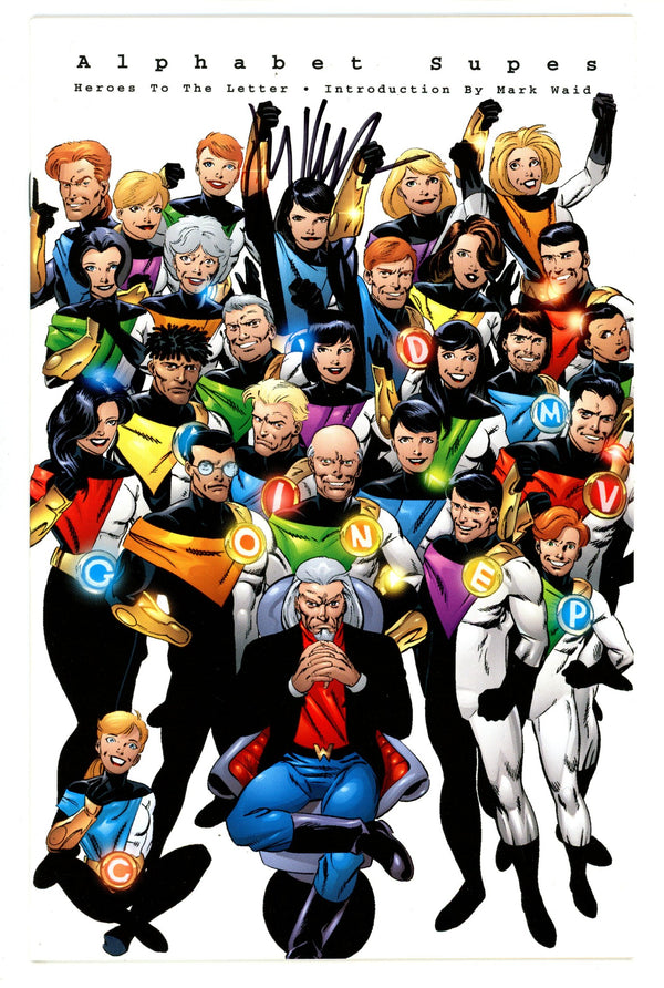 Alphabet Supes 1 VF- (7.5) (2000) Signed x1 Cover Mark Waid