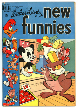 Walter Lantz New Funnies 160 FN+ (6.5) (1950) Canadian Edition 