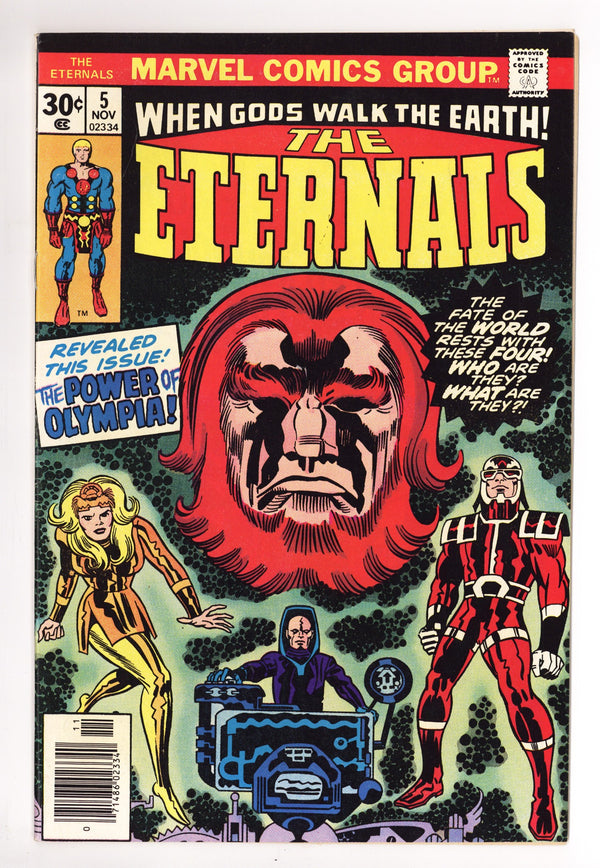 The Eternals Vol 1 5 VF (8.0) (1976)