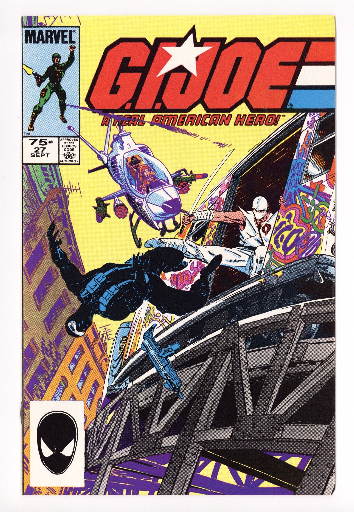 G.I. Joe, A Real American Hero 27 Mid Grade (1984) 2nd Print 