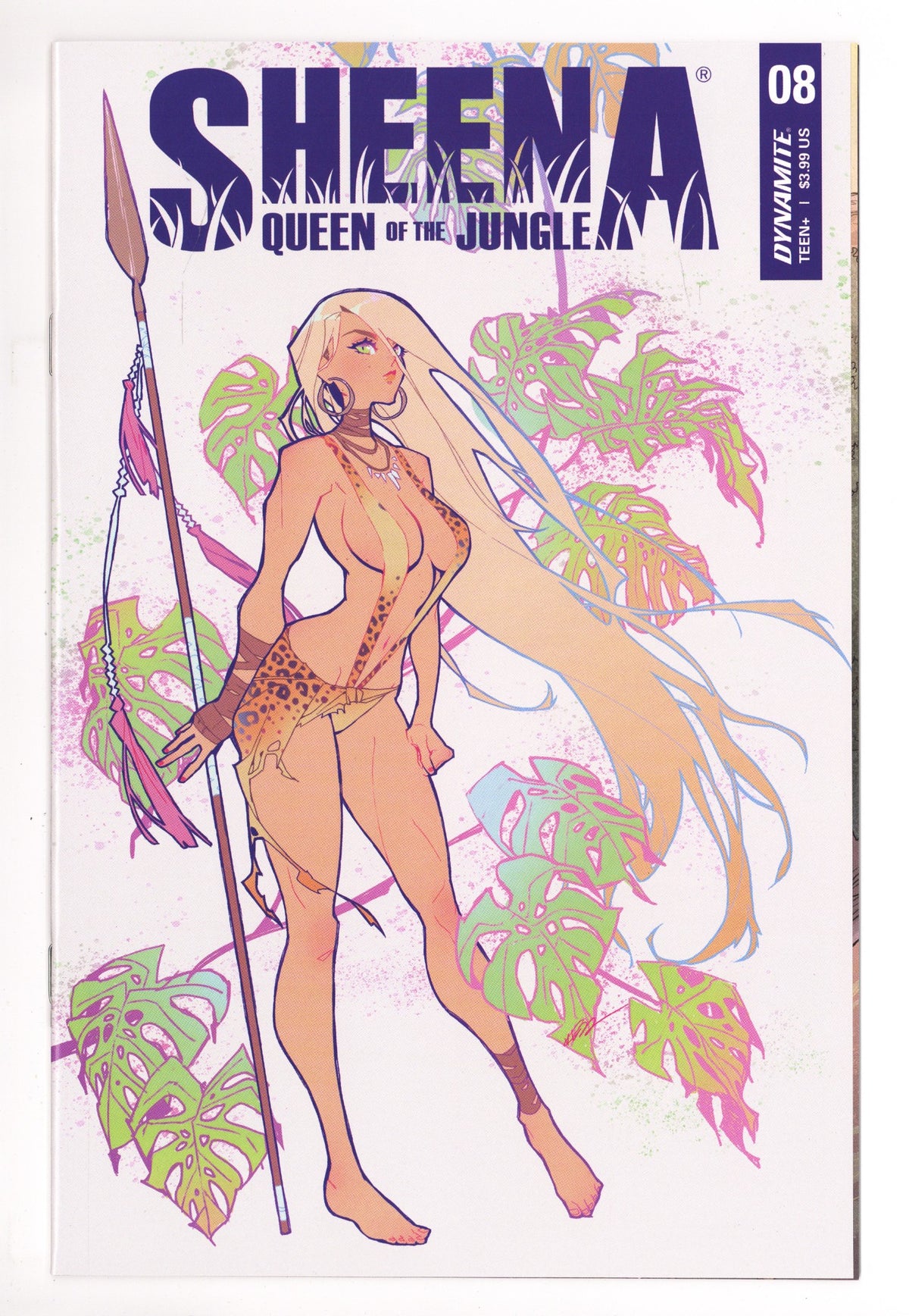 Sheena: Queen of the Jungle   8  High Grade   (2022) Besch     Variant  