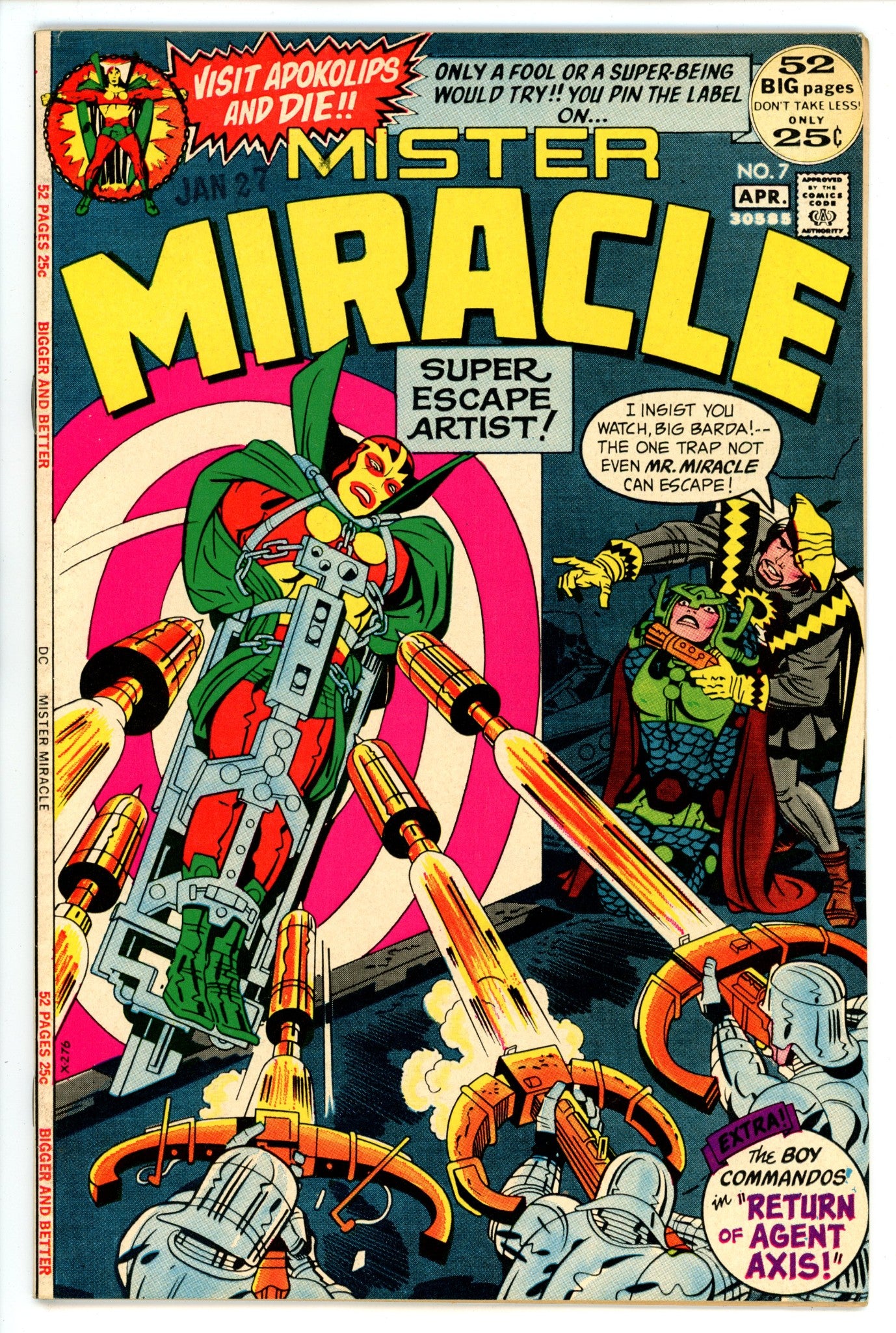 Mister Miracle Vol 1 7 VF- (7.5) (1972) 